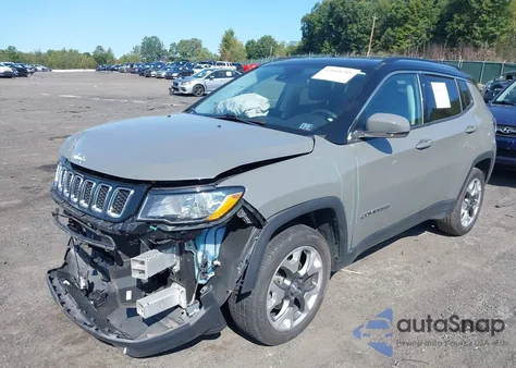 2021 Jeep Compass Limited 4X4 z USA, uszkodzony, nr VIN 3C4NJDCB7MT506795
